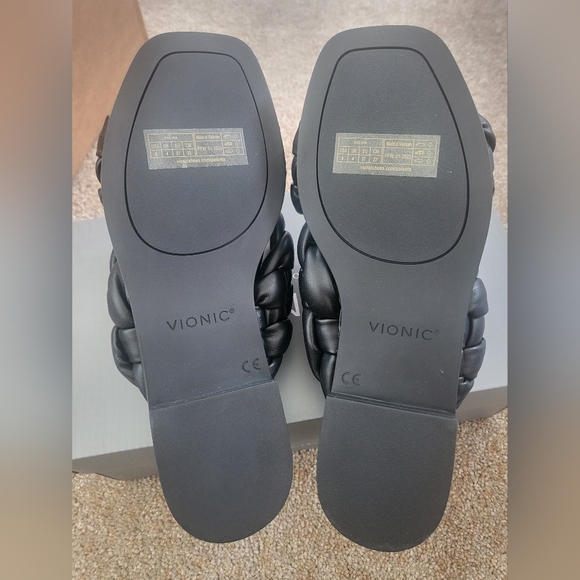 Nib vionic woven kalina black slides 6 - Picture 2 of 4